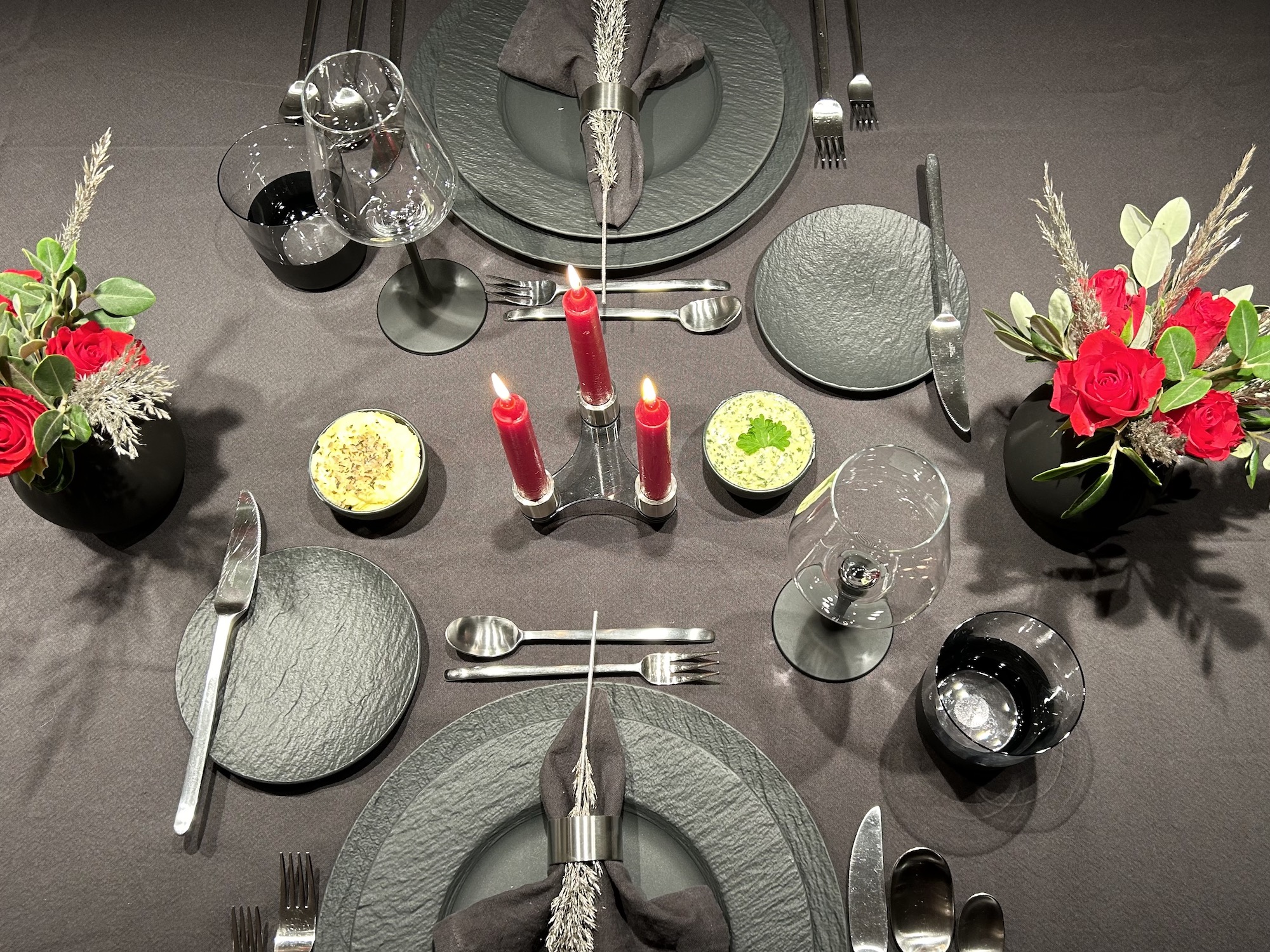 Een feestelijke Kersttafel